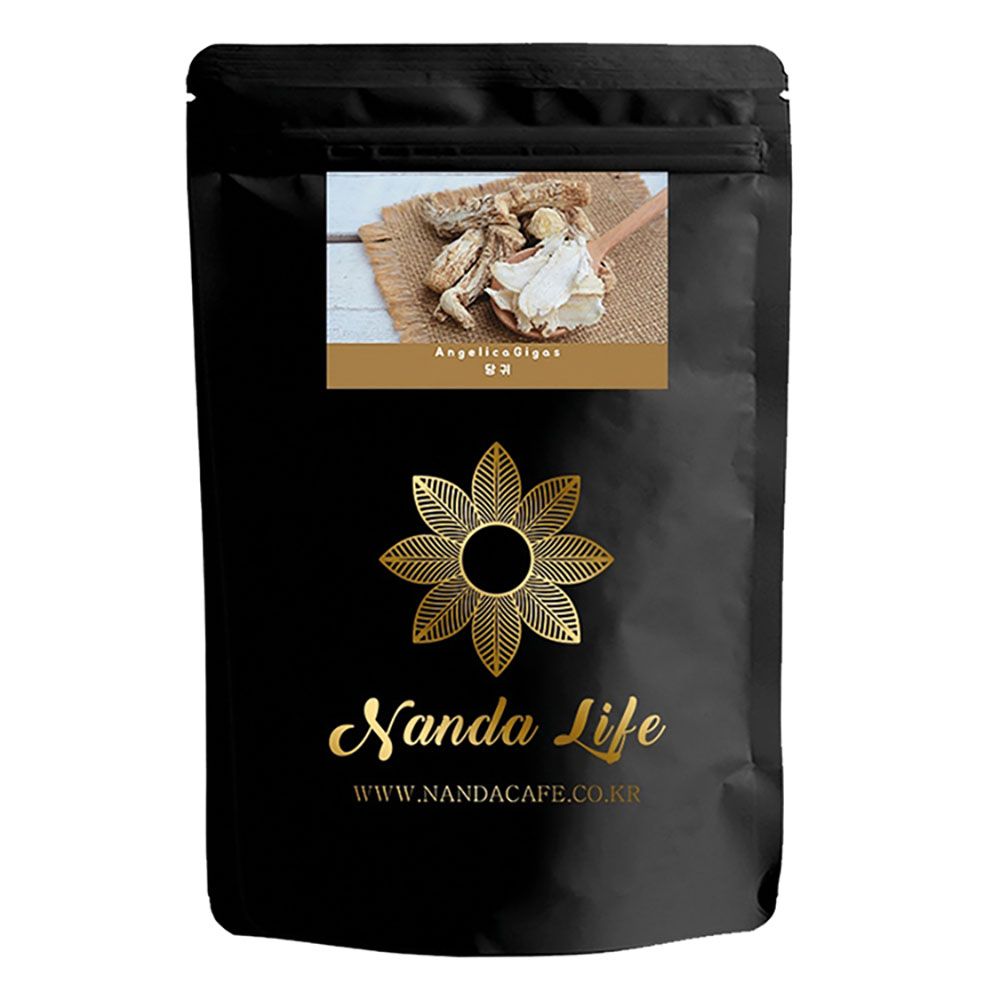 Nanda Life Premium Angelica Root Tea 50 Tea Bags 100% Korean Natural Decursin-Rich Tea Caffeine-Free Vitality Balance _ Made in Korea